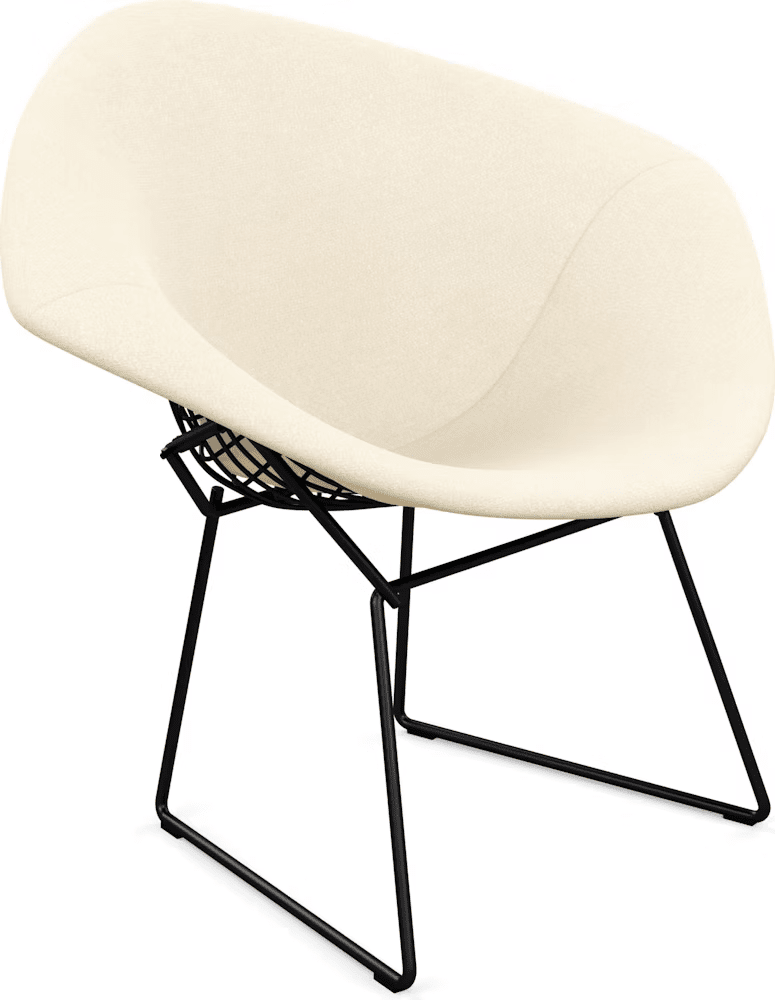 Bertoia Small Diamond Chair with Full Cover lounge chair Knoll 