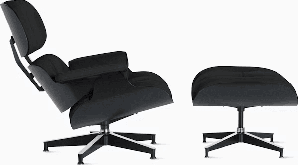 Eames Lounge Chair and Ottoman, Ebony lounge chair herman miller 