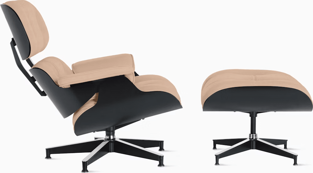 Eames Lounge Chair and Ottoman, Ebony lounge chair herman miller 