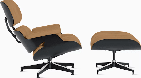 Eames Lounge Chair and Ottoman, Ebony lounge chair herman miller 