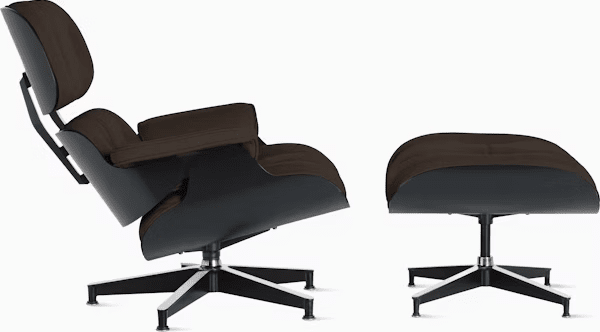 Eames Lounge Chair and Ottoman, Ebony lounge chair herman miller 