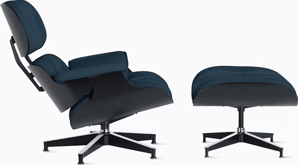 Eames Lounge Chair and Ottoman, Ebony lounge chair herman miller 