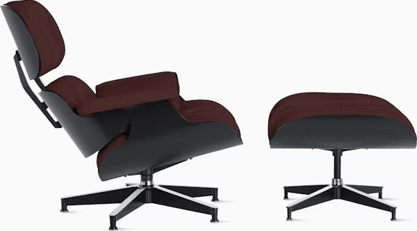 Eames Lounge Chair and Ottoman, Ebony lounge chair herman miller 