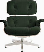 Eames Lounge Chair in White Ash lounge chair herman miller 