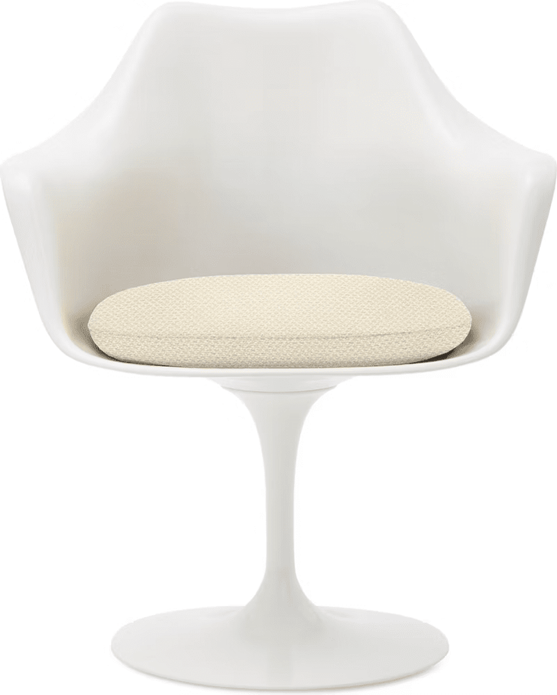 Saarinen Tulip Arm Chair Upholstered Side/Dining Knoll 