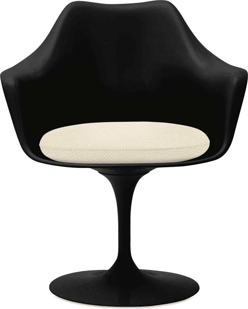 Saarinen Tulip Arm Chair Upholstered Side/Dining Knoll 