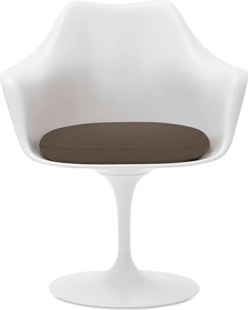 Saarinen Tulip Arm Chair Upholstered Side/Dining Knoll 