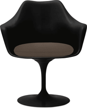 Saarinen Tulip Arm Chair Upholstered Side/Dining Knoll 