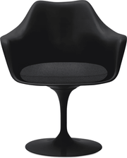 Saarinen Tulip Arm Chair Upholstered Side/Dining Knoll 