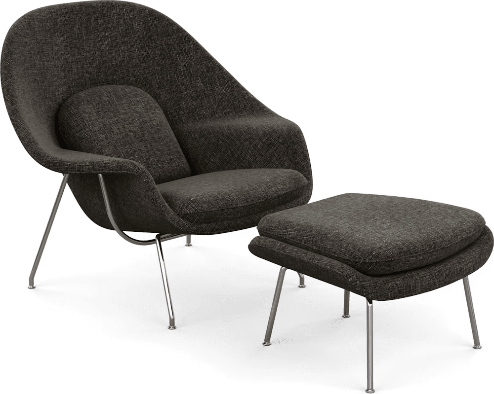 Womb Chair and Ottoman lounge chair Knoll 