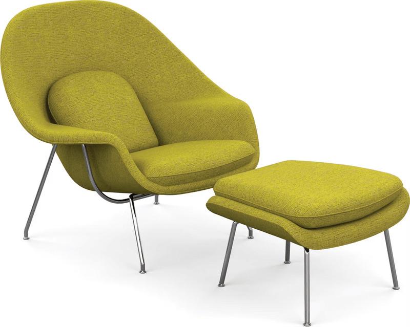 Womb Chair and Ottoman lounge chair Knoll 