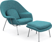 Womb Chair and Ottoman lounge chair Knoll 