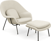 Womb Chair and Ottoman lounge chair Knoll 