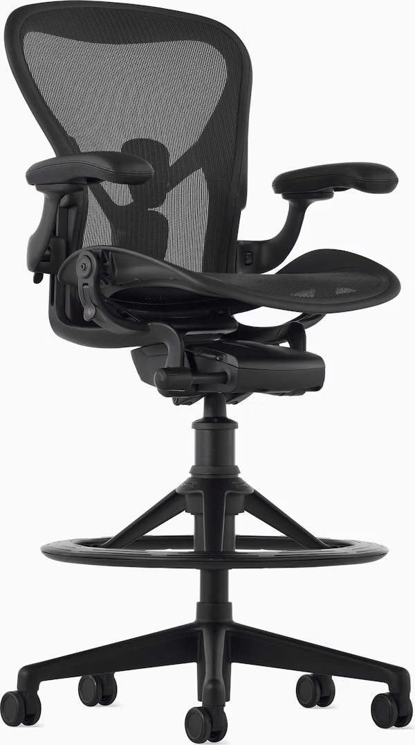 Aeron Stool Stools herman miller 
