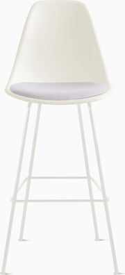 Eames Molded Plastic Stool with Seat Pad Stools herman miller 