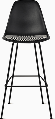 Eames Molded Plastic Stool with Seat Pad Stools herman miller 
