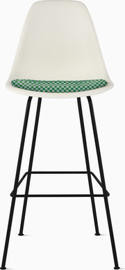 Eames Molded Plastic Stool with Seat Pad Stools herman miller 