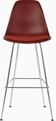 Eames Molded Plastic Stool with Seat Pad Stools herman miller 