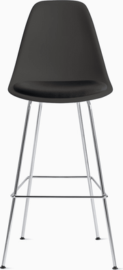 Eames Molded Plastic Stool with Seat Pad Stools herman miller 
