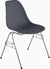 Eames Molded Plastic Side Chair with Stacking Base