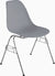 Eames Molded Plastic Side Chair with Stacking Base