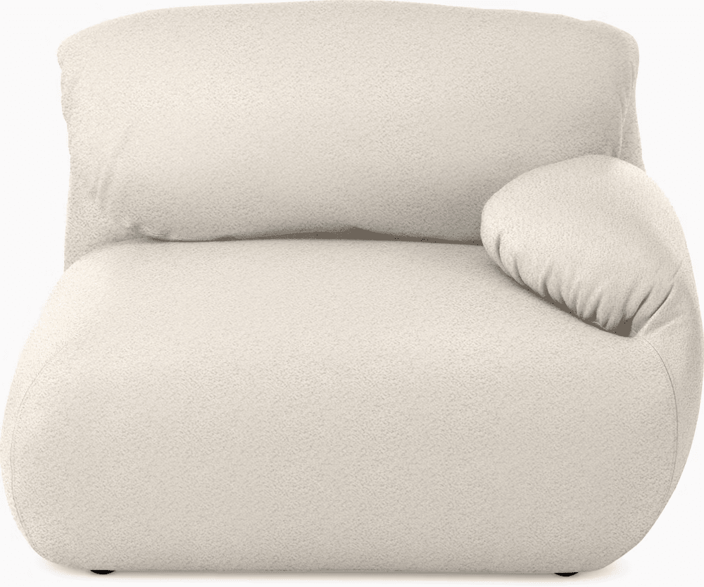 Luva Modular Single Seat One Arm Sofa Sofa herman miller 