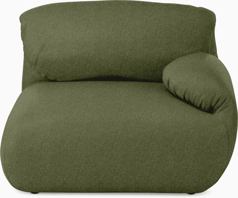 Luva Modular Single Seat One Arm Sofa Sofa herman miller 