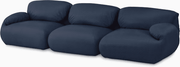 Luva Modular Three Seater Sofa Sofa herman miller 