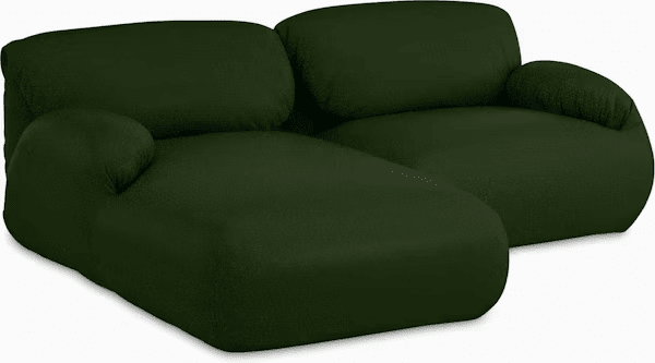 Luva Modular Sectional - Two Seater Sofas herman miller 