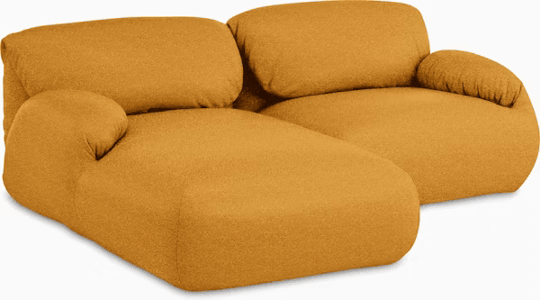 Luva Modular Sectional - Two Seater Sofas herman miller 