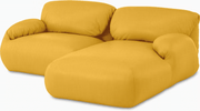 Luva Modular Sectional - Two Seater Sofas herman miller 