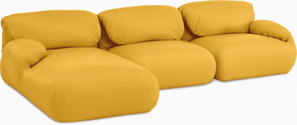 Luva Modular Sectional - Three Seater Sofas herman miller 