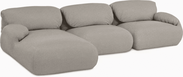Luva Modular Sectional - Three Seater Sofas herman miller 