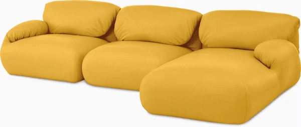 Luva Modular Sectional - Three Seater Sofas herman miller 