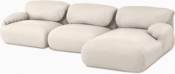 Luva Modular Sectional - Three Seater Sofas herman miller 