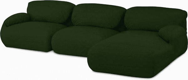 Luva Modular Sectional - Three Seater Sofas herman miller 