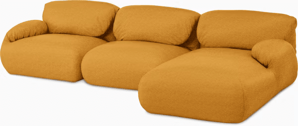 Luva Modular Sectional - Three Seater Sofas herman miller 