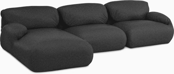 Luva Modular Sectional - Three Seater Sofas herman miller 