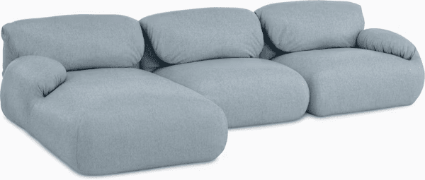 Luva Modular Sectional - Three Seater Sofas herman miller 