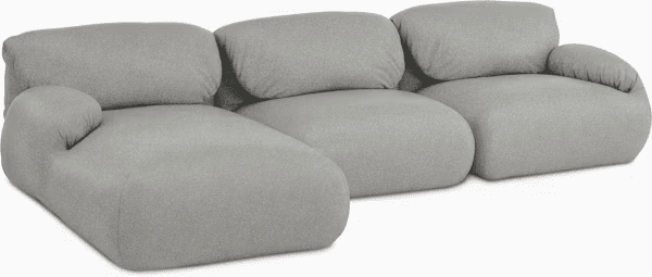 Luva Modular Sectional - Three Seater Sofas herman miller 