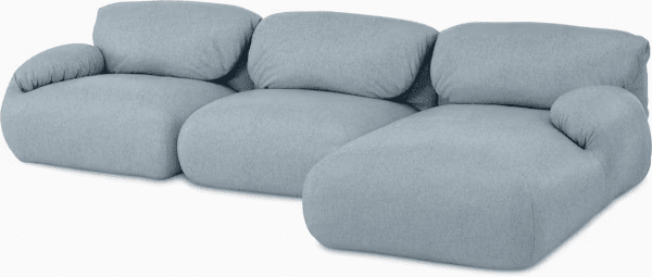 Luva Modular Sectional - Three Seater Sofas herman miller 