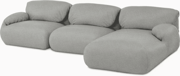 Luva Modular Sectional - Three Seater Sofas herman miller 