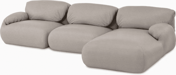 Luva Modular Sectional - Three Seater Sofas herman miller 