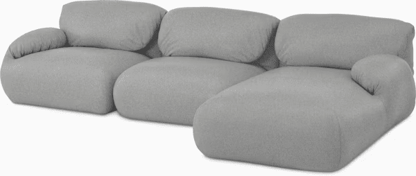 Luva Modular Sectional - Three Seater Sofas herman miller 