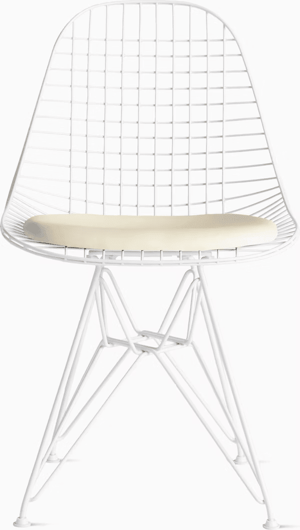 Eames Wire Chair with Bikini Pad Side/Dining herman miller 