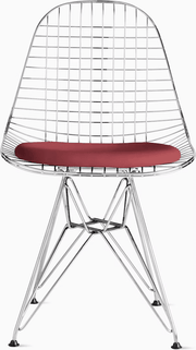 Eames Wire Chair with Bikini Pad Side/Dining herman miller 