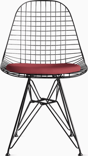 Eames Wire Chair with Bikini Pad Side/Dining herman miller 