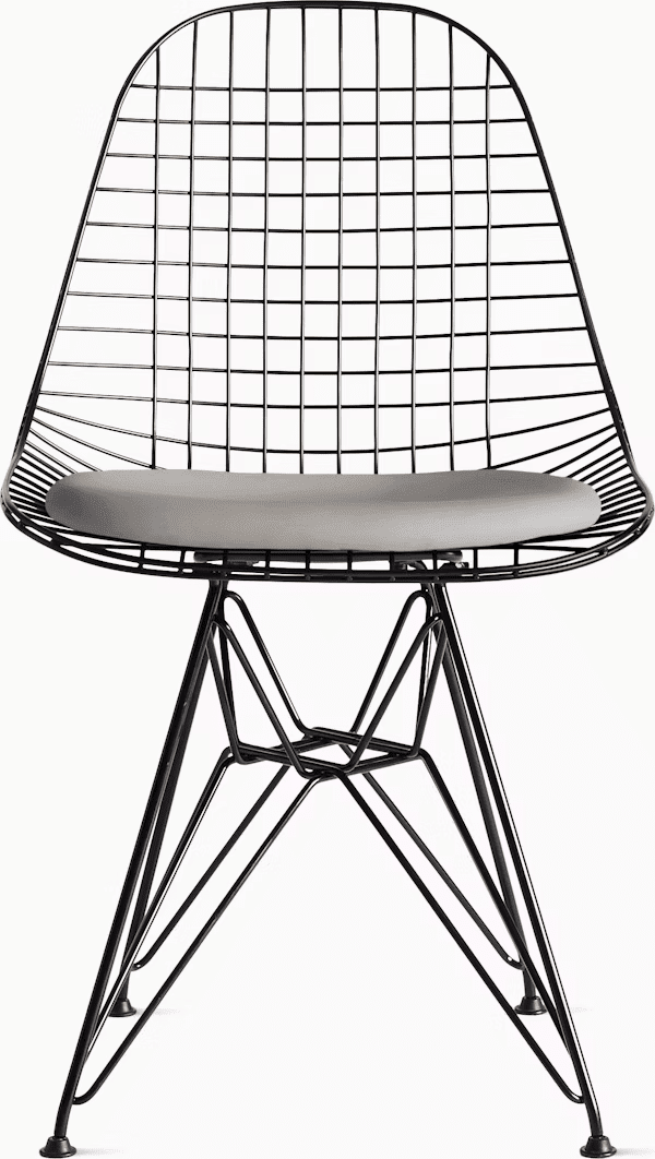 Eames Wire Chair with Bikini Pad Side/Dining herman miller 