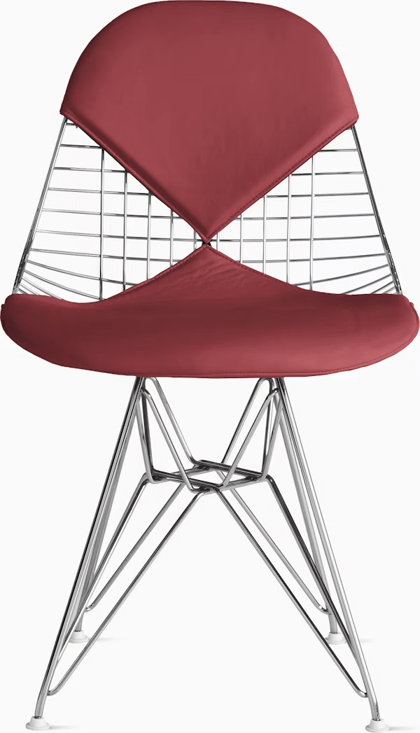 Eames Wire Chair with Bikini Pad Side/Dining herman miller 