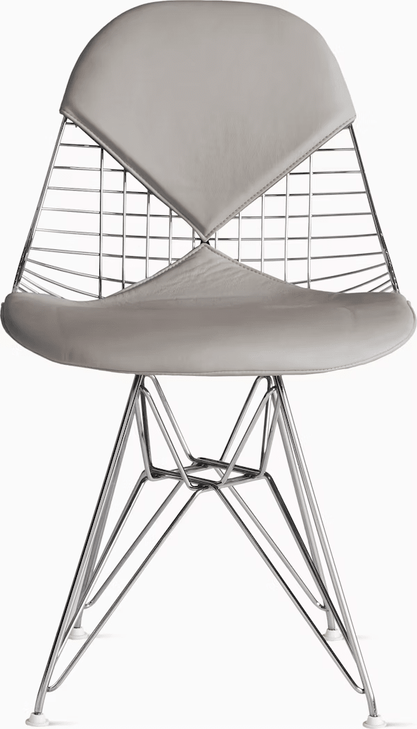 Eames Wire Chair with Bikini Pad Side/Dining herman miller 